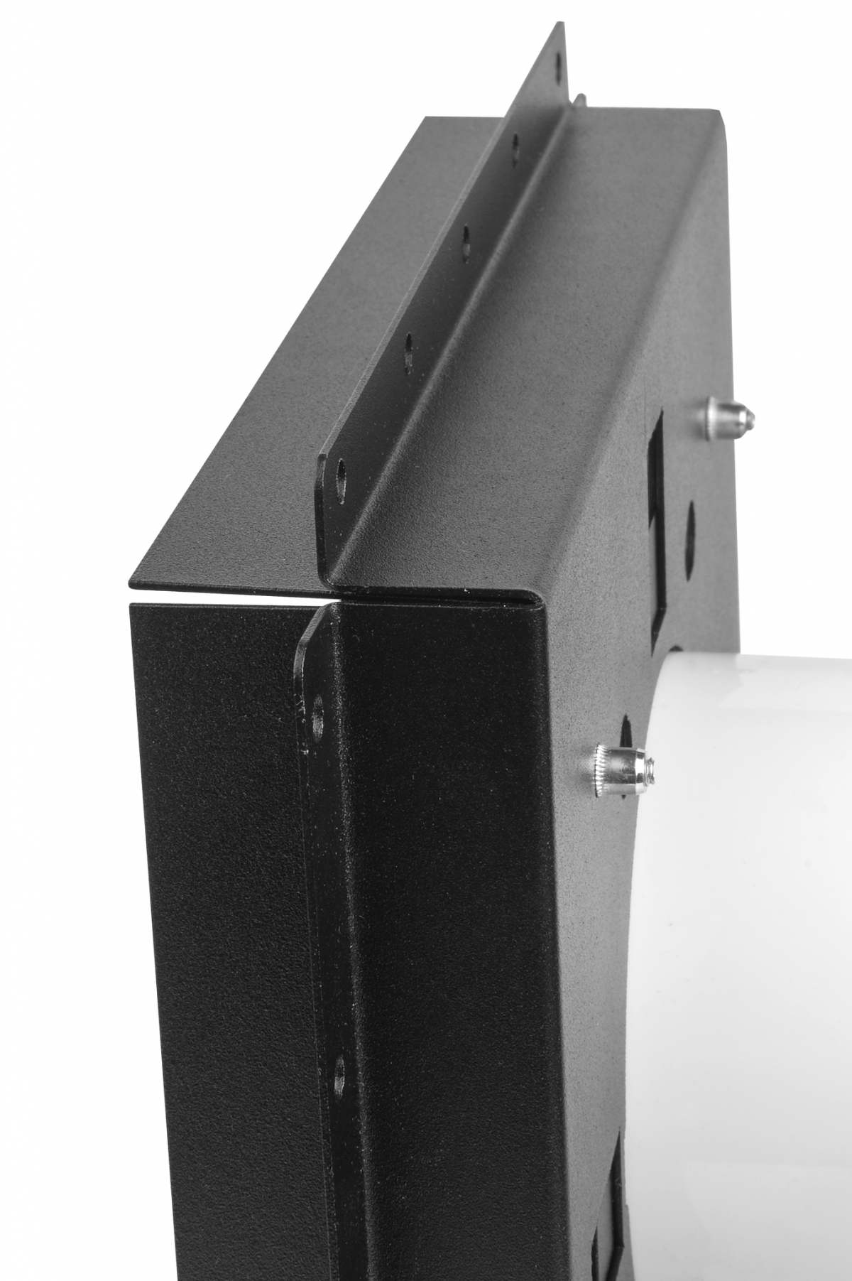 Решетка скрытого монтажа FoZa ПОД ПЛИТКУ 237х237 с вентилятором 125СНК, обратный клапан, таймер+датчик влажности, черная, d125мм